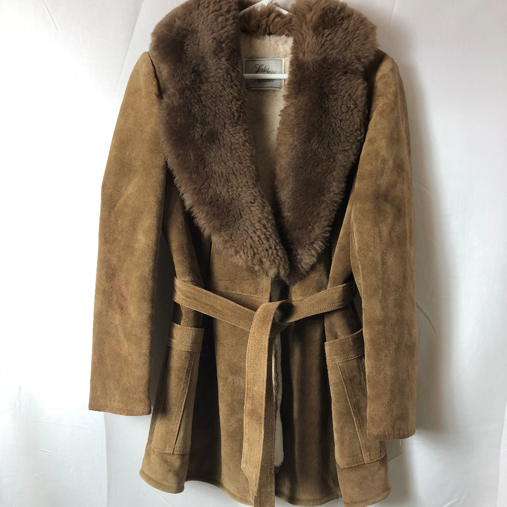 Saks Fifth Avenue Women suede jacket  sz M